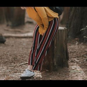Urban outfitters red and black pants size 25